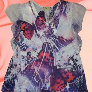 Energe SS Embellished Top M